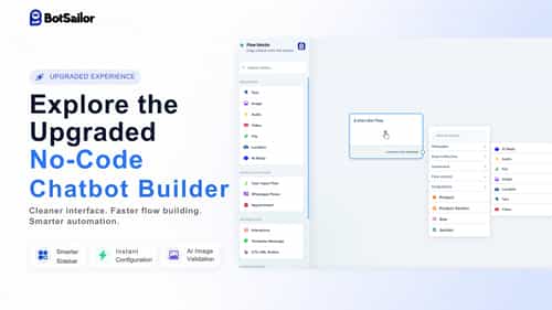 Explore the Upgraded No Code Chatbot Flow Builder