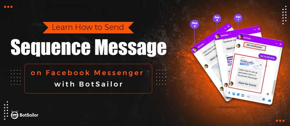 How to Send Sequence messages on Facebook Messenger
