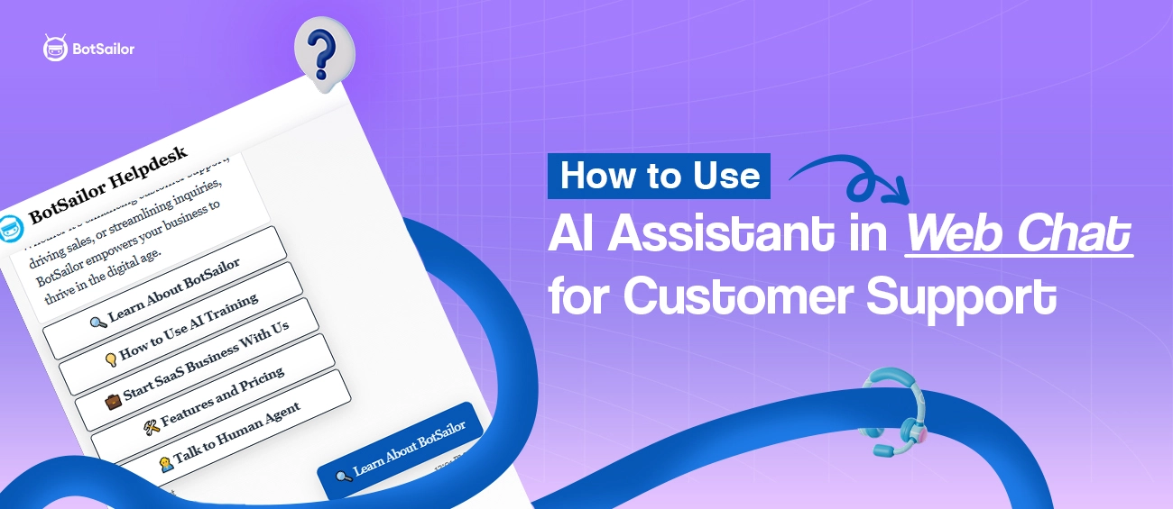 How to Use AI Assistant in Web Chat for Customer Support