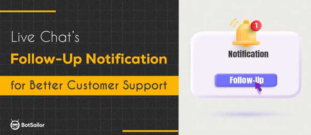 Live Chat’s Follow-Up Notification for Better Customer Support