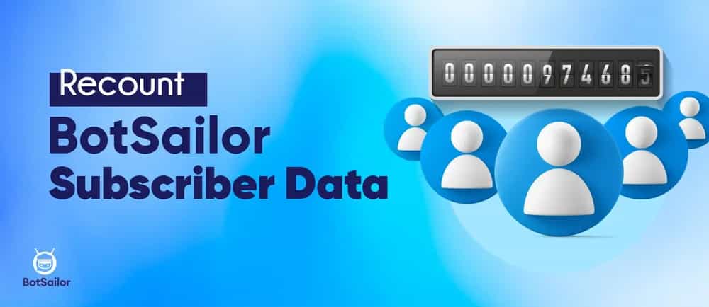 Recount BotSailor Subscriber Data